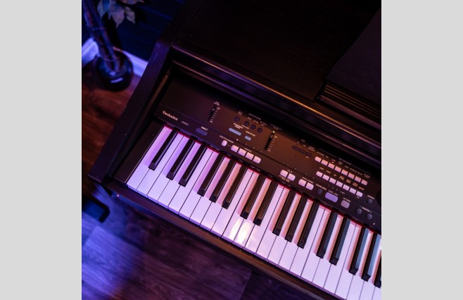 Used Technics SX-PR54 Satin Mahogany Digital Piano Complete Package (SN:KNMFA001223) - Image 7